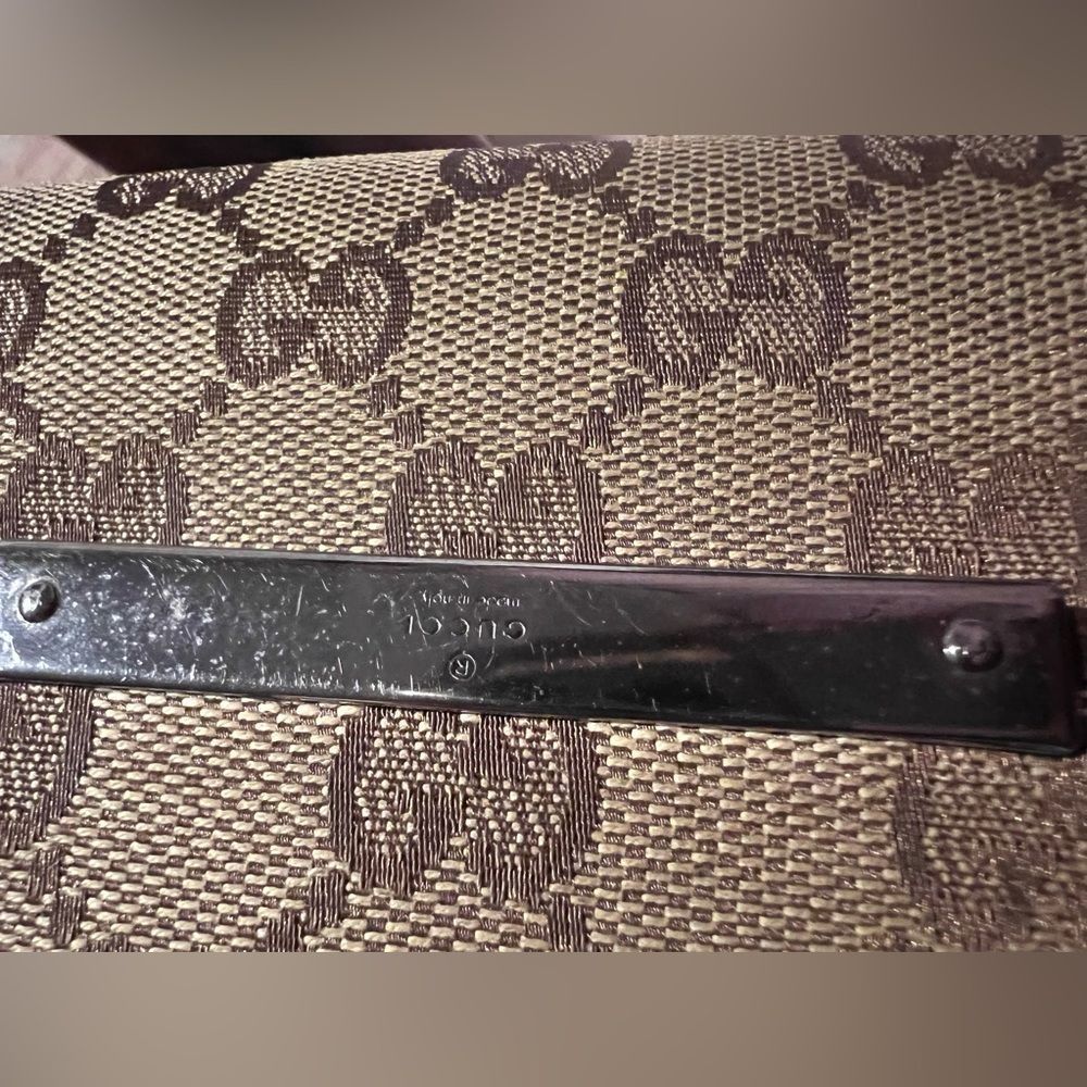 Authentic Monogram Long Gucci Wallet - image 3